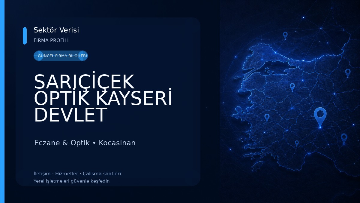 SARIÇİÇEK OPTİK KAYSERİ DEVLET HASTANESİ Eczane & Optik