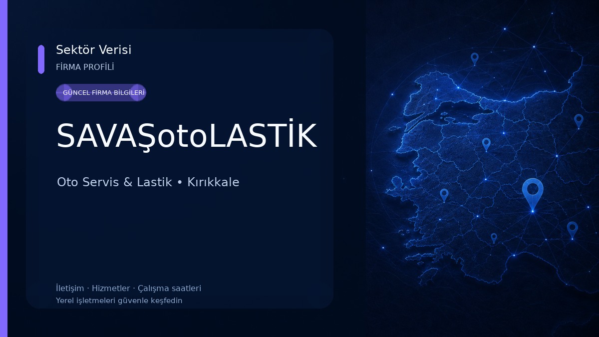 SAVAŞotoLASTİK Oto Servis & Lastik