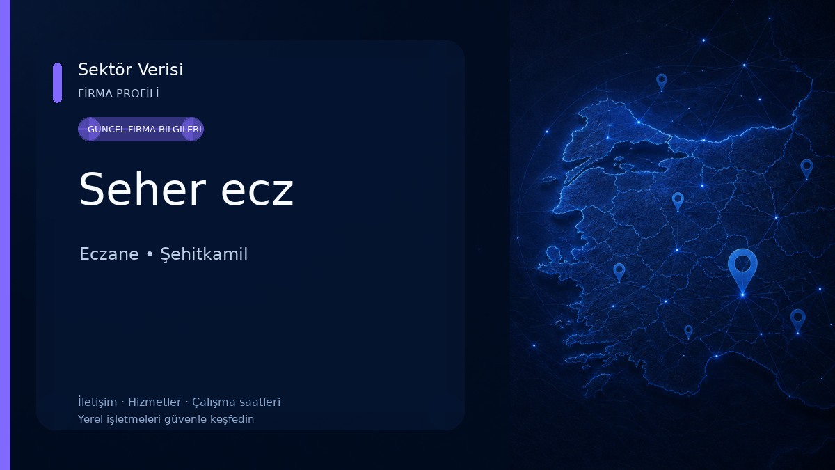 Seher ecz Eczane