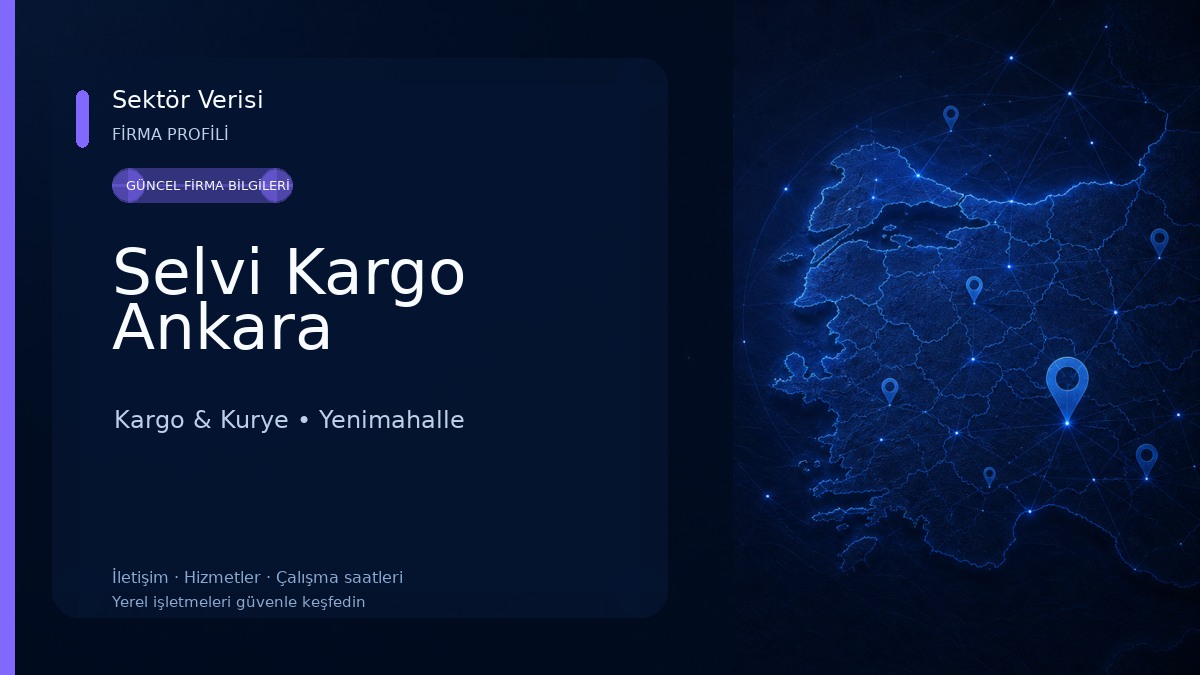 Selvi Kargo Ankara Kargo & Kurye