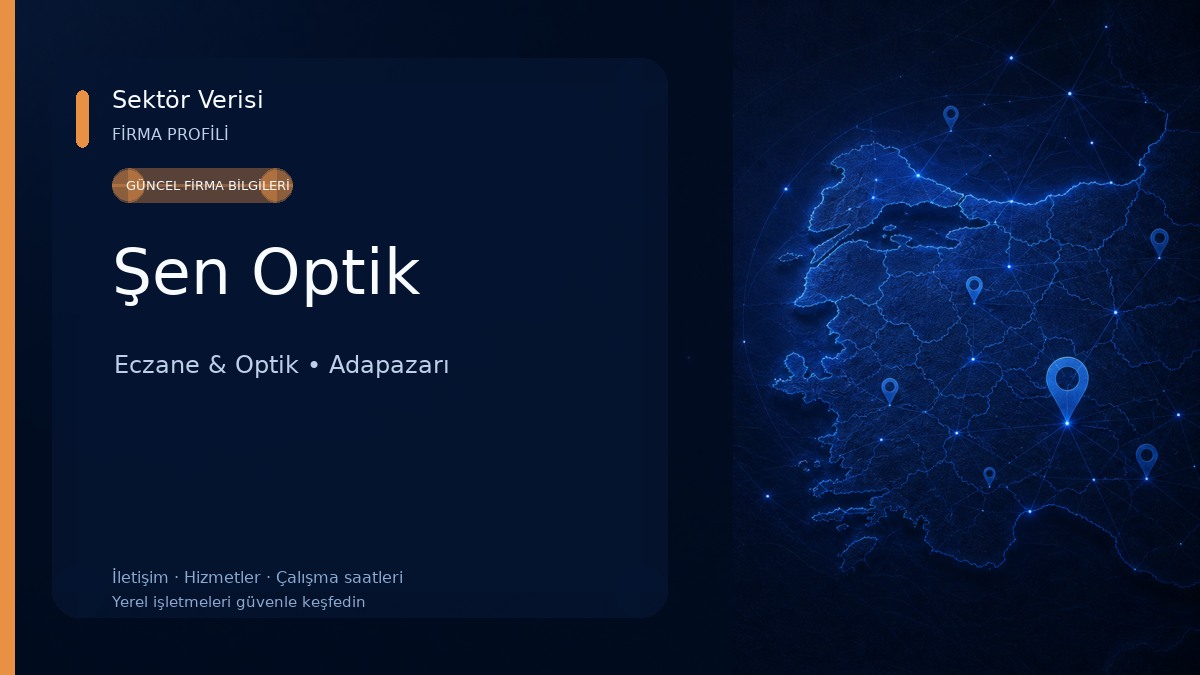 Şen Optik Eczane & Optik