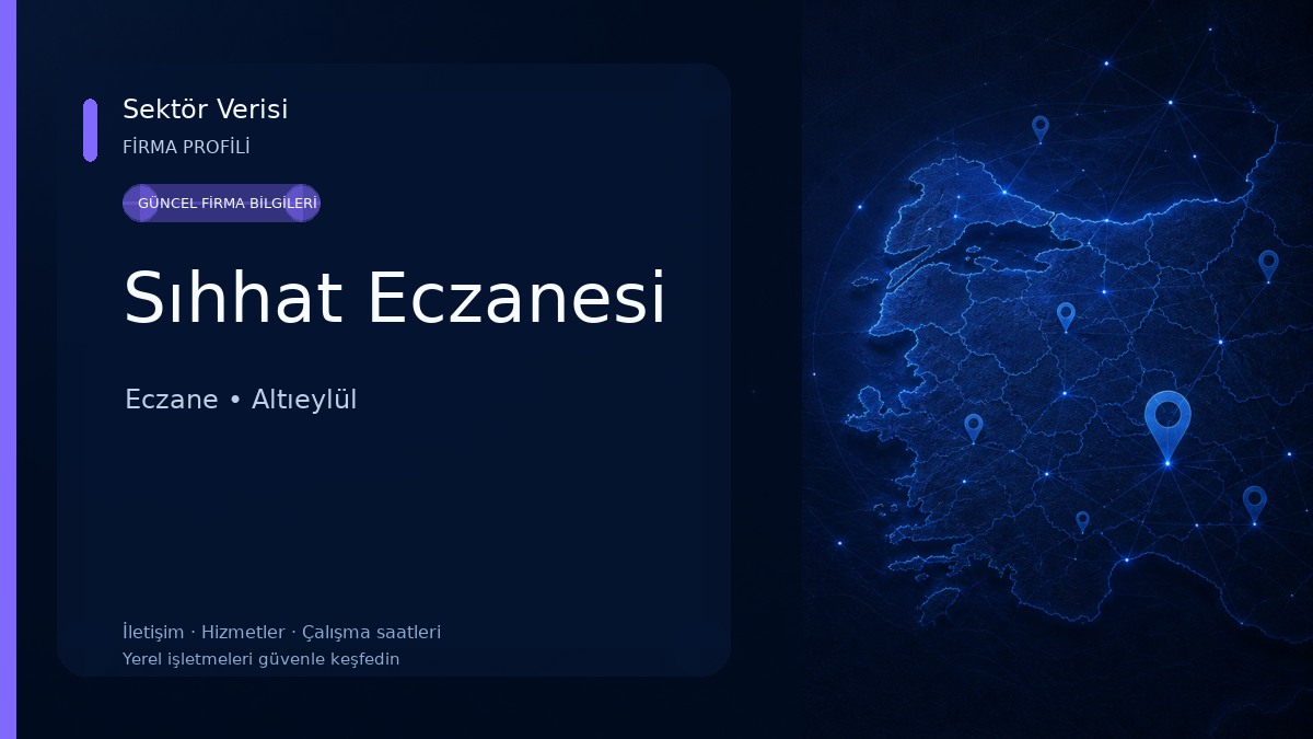 Sıhhat Eczanesi 