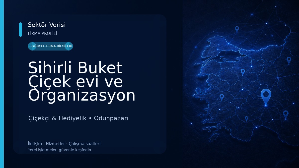Sihirli Buket Çiçek evi ve Organizasyon Çiçekçi & Hediyelik