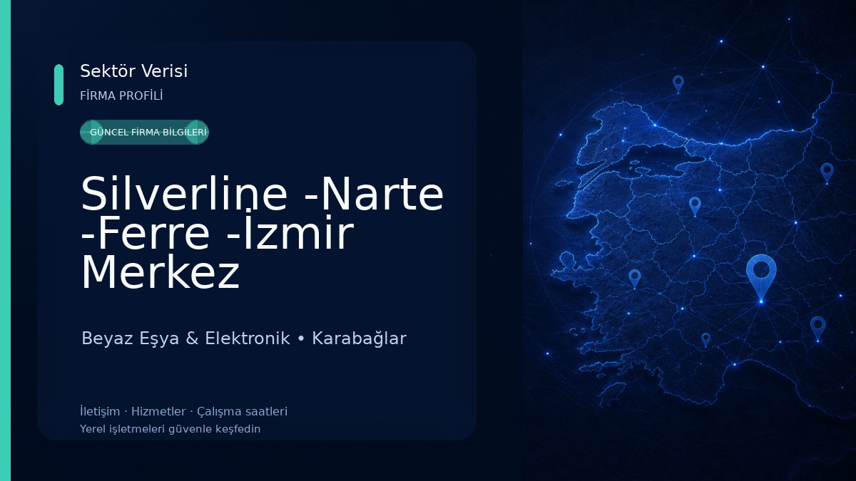 Silverline -Narte -Ferre -İzmir Merkez Mağazası| AnkastreGO Karin Ankastre Mağazası Beyaz Eşya & Elektronik