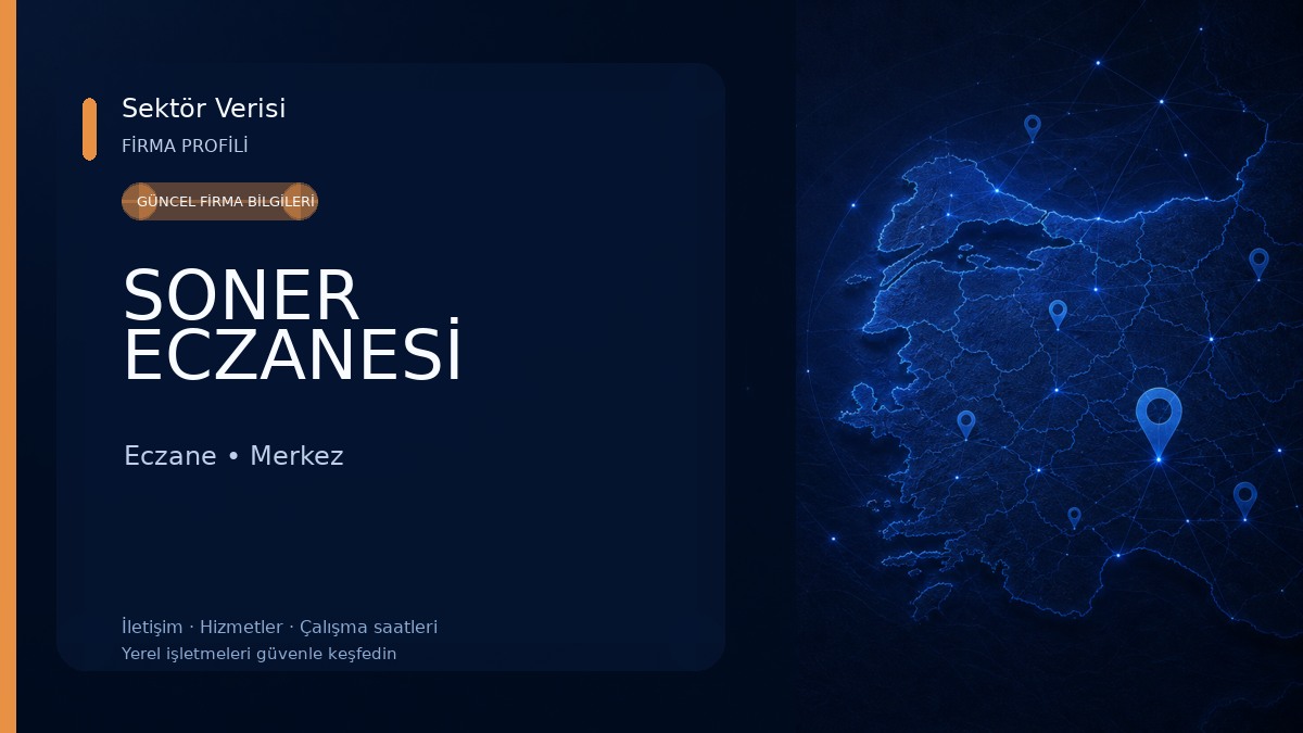 SONER ECZANESİ Eczane