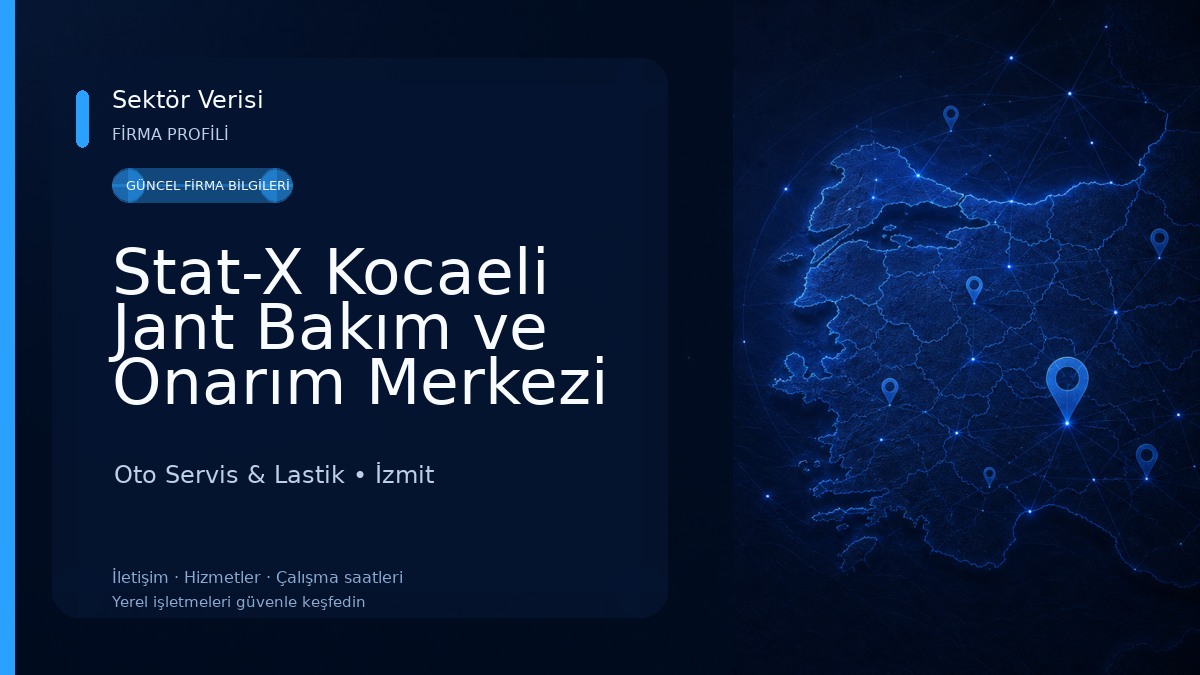 Stat-X Kocaeli Jant Bakım ve Onarım Merkezi - Jant Boyama - Jant Cnc - Jant Düzeltme Oto Servis & Lastik