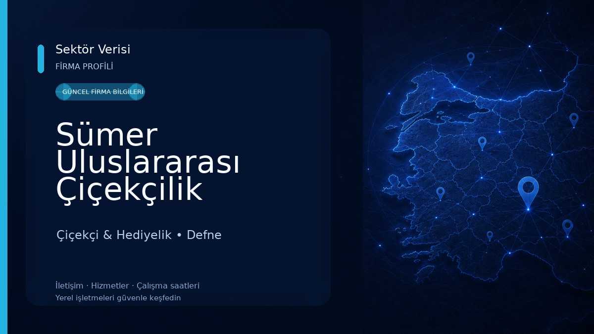 Sümer Uluslararası Çiçekçilik Çiçekçi & Hediyelik