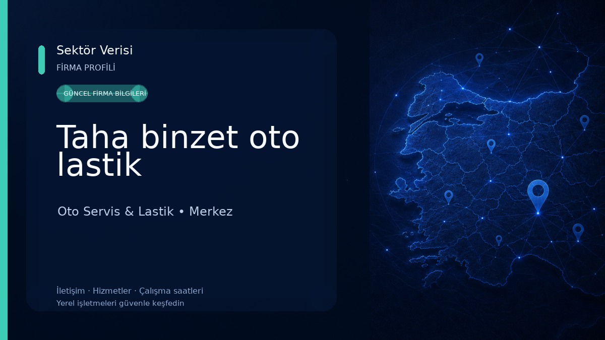 Taha binzet oto lastik Oto Servis & Lastik