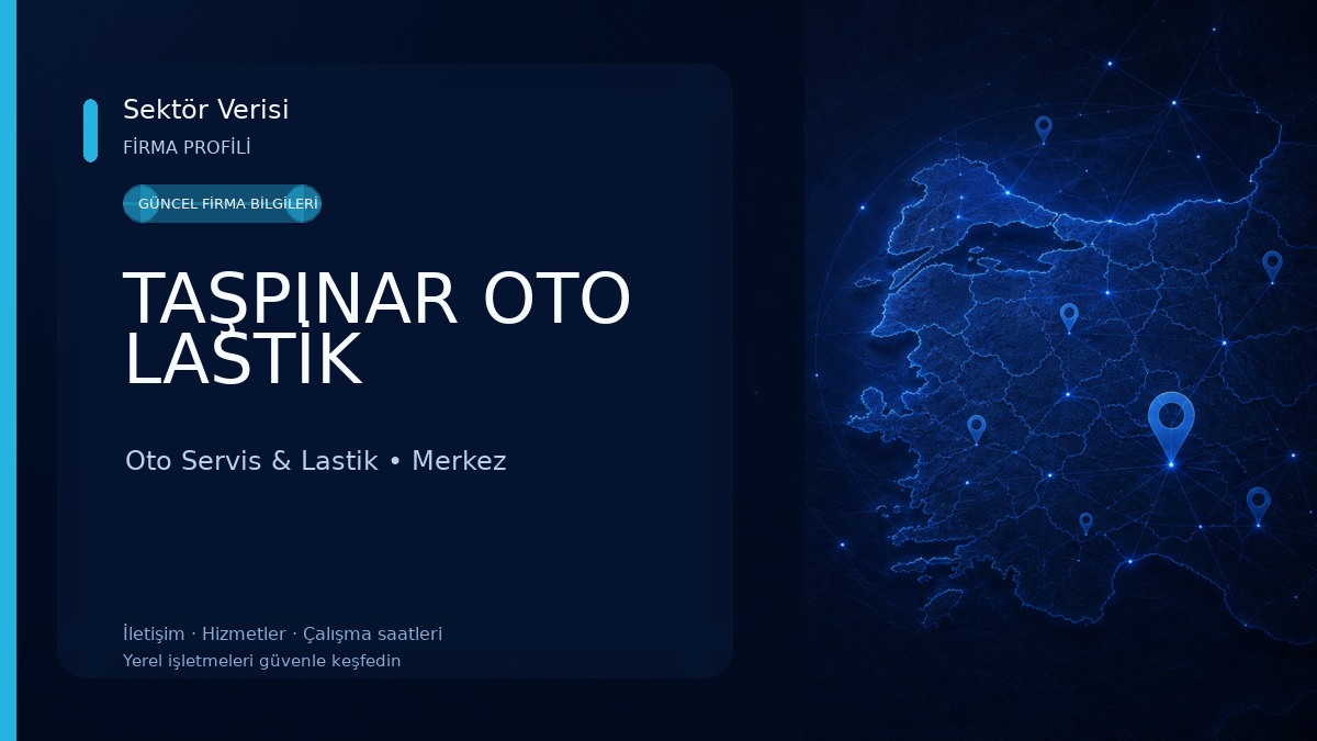 TAŞPINAR OTO LASTİK Oto Servis & Lastik