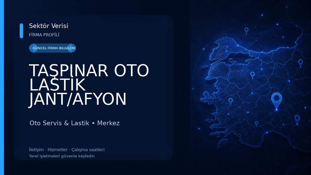 TAŞPINAR OTO LASTİK JANT/AFYON YOL YARDIM Oto Servis & Lastik
