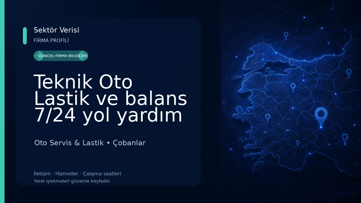 Teknik Oto Lastik ve balans 7/24 yol yardım Oto Servis & Lastik