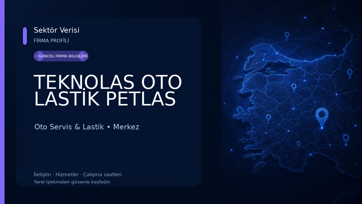 TEKNOLAS OTO LASTİK PETLAS Oto Servis & Lastik
