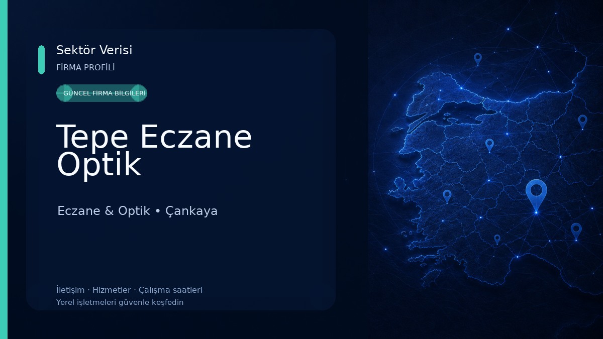 Tepe Eczane Optik Eczane & Optik
