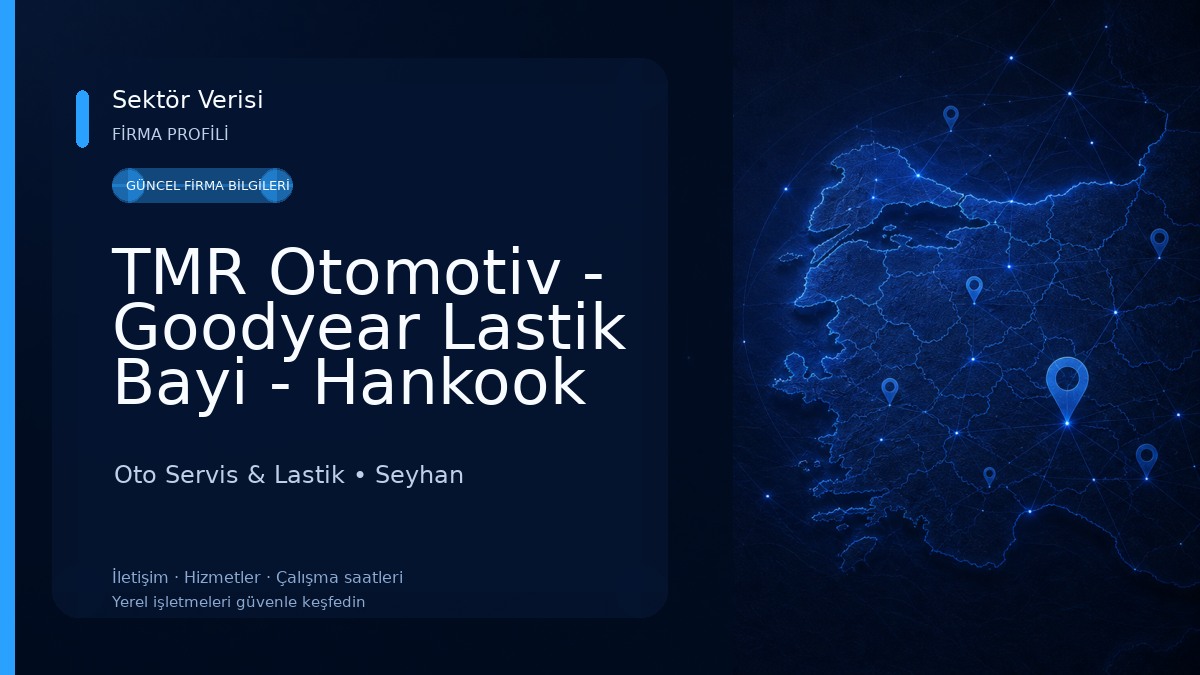 TMR Otomotiv - Goodyear Lastik Bayi - Hankook & Michelin & Continental & Nexen Oto Servis & Lastik