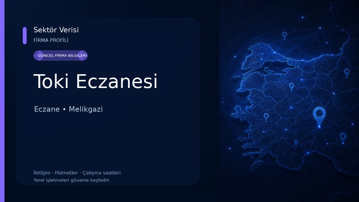 Toki Eczanesi Eczane