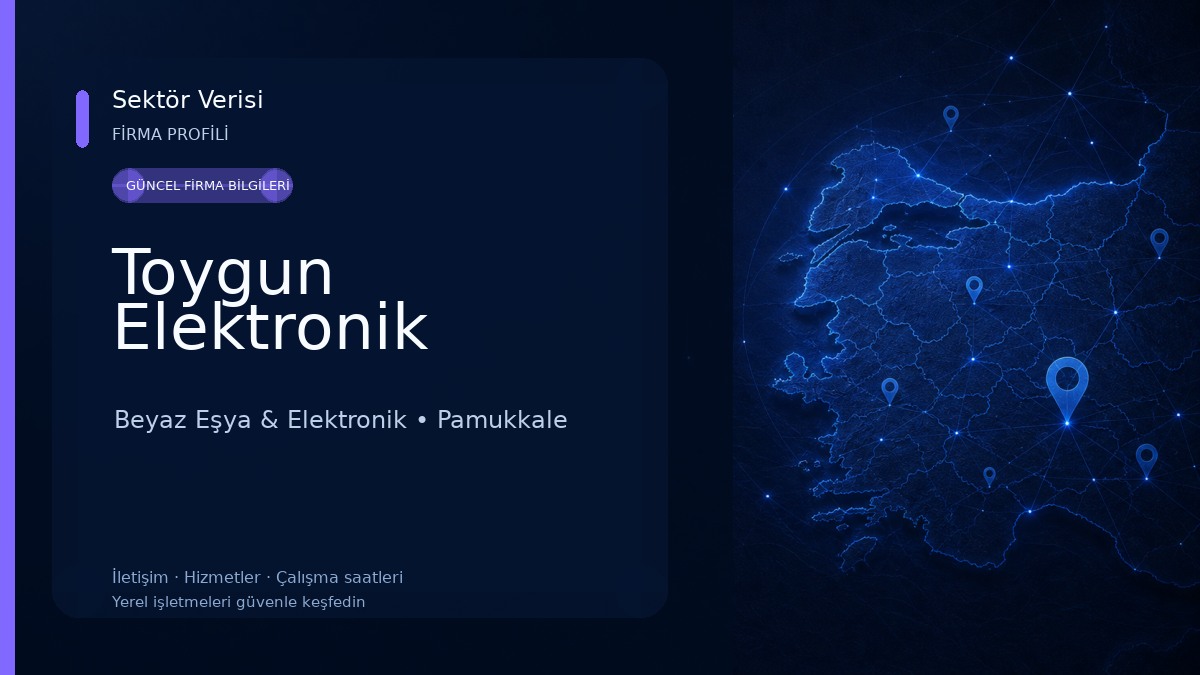 Toygun Elektronik Beyaz Eşya & Elektronik