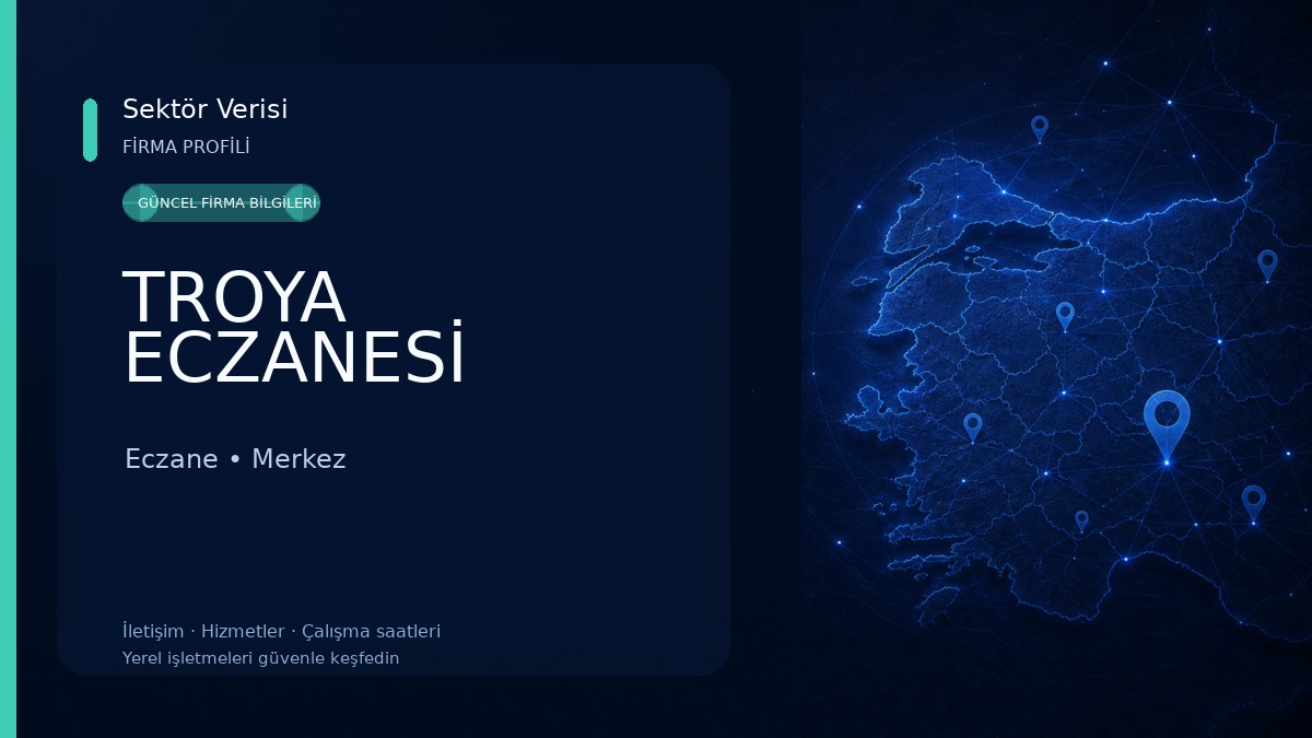 TROYA ECZANESİ Eczane