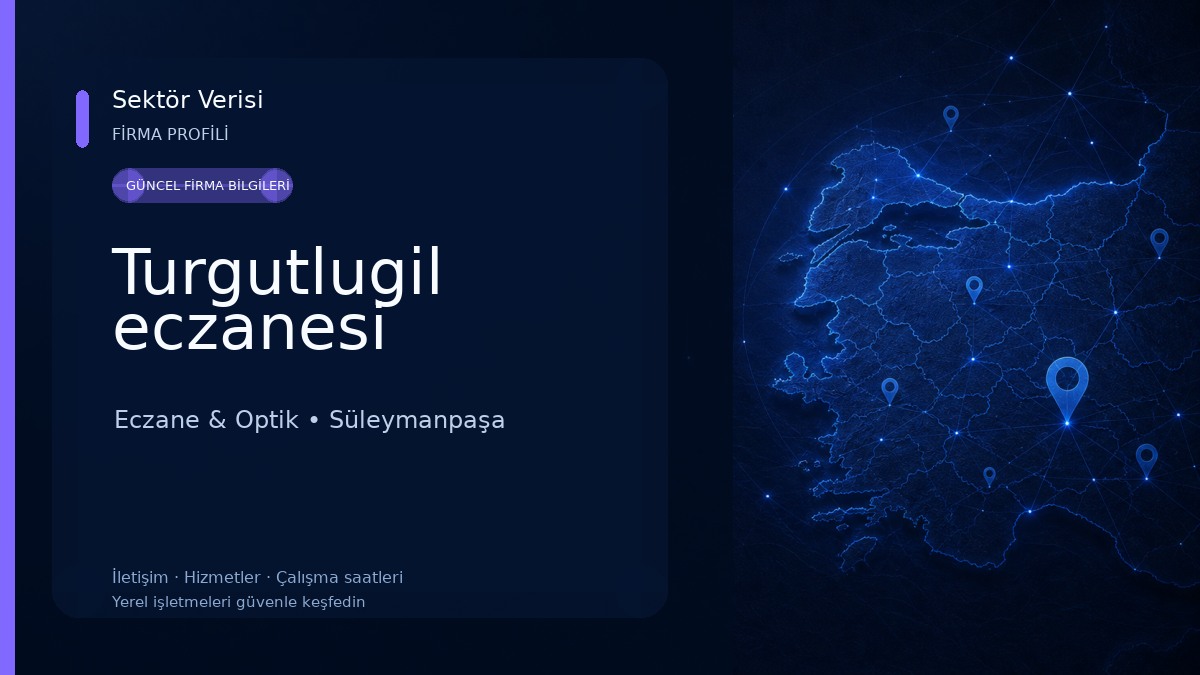 Turgutlugil eczanesi 