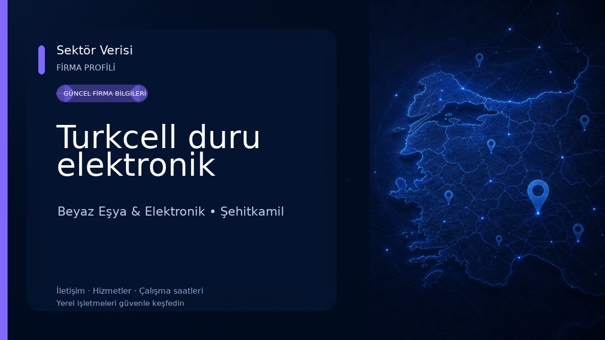 Turkcell duru elektronik Beyaz Eşya & Elektronik