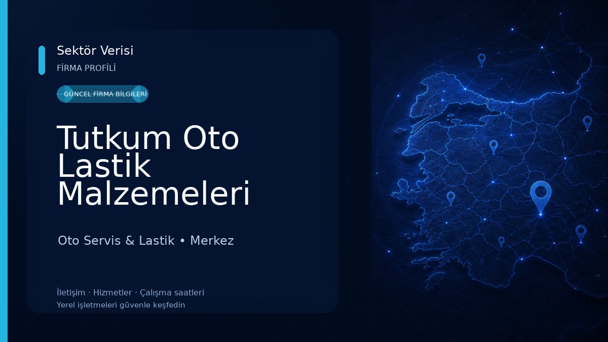 Tutkum Oto Lastik Malzemeleri Oto Servis & Lastik