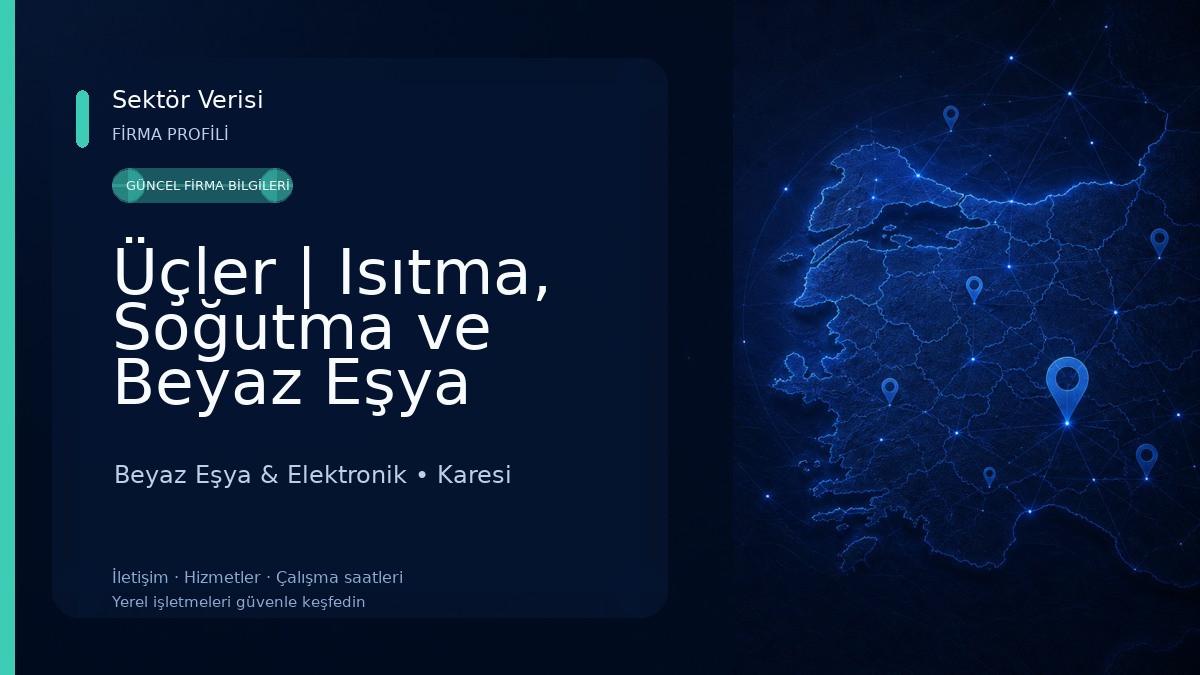 Üçler | Isıtma, Soğutma ve Beyaz Eşya Yedek Parça Beyaz Eşya & Elektronik