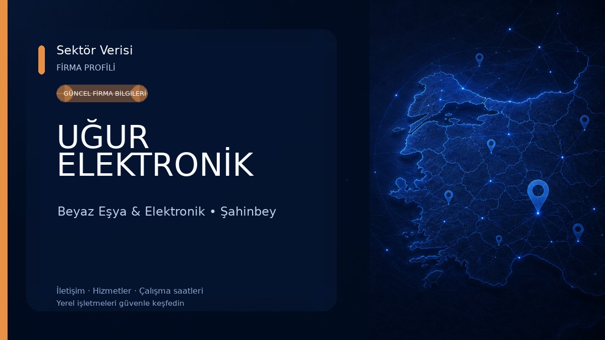 UĞUR ELEKTRONİK Beyaz Eşya & Elektronik