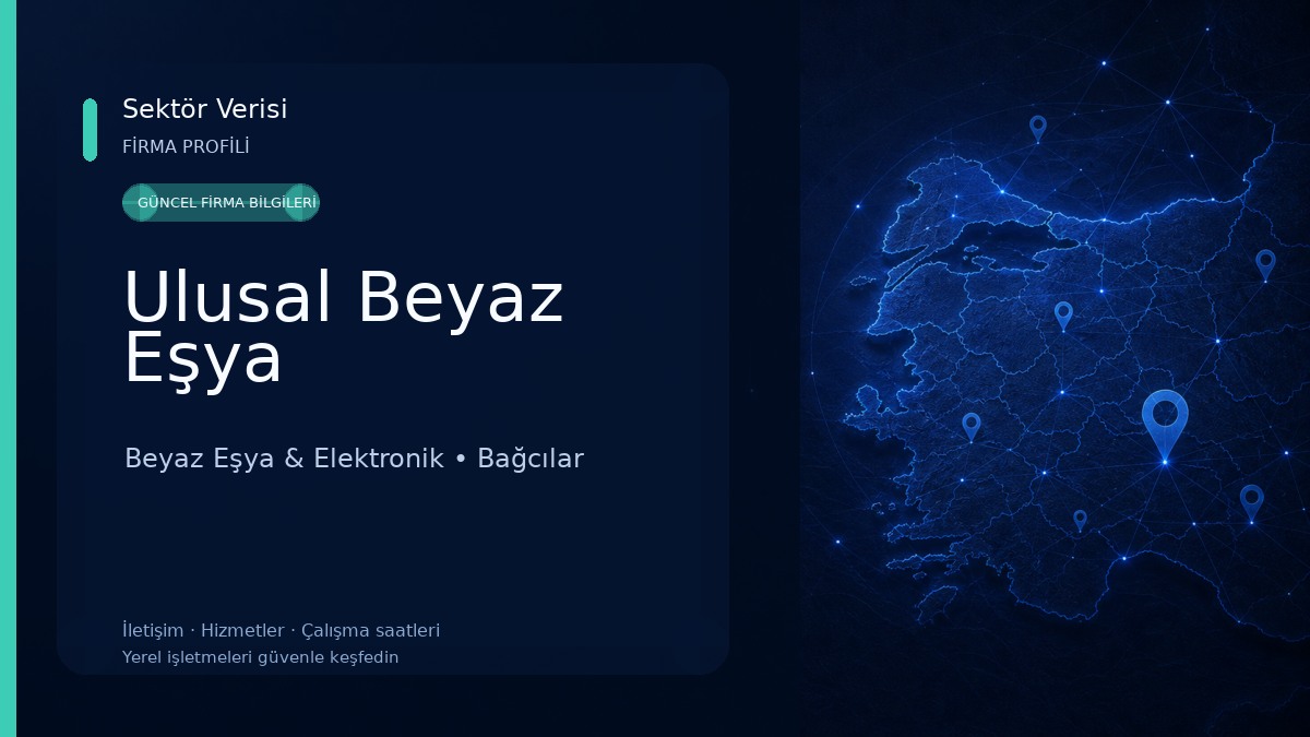 Ulusal Beyaz Eşya Beyaz Eşya & Elektronik