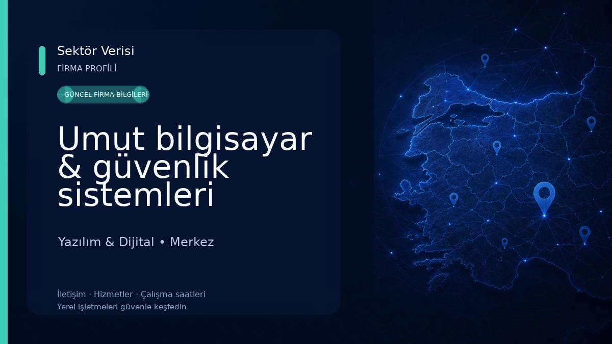 Umut bilgisayar & güvenlik sistemleri 
