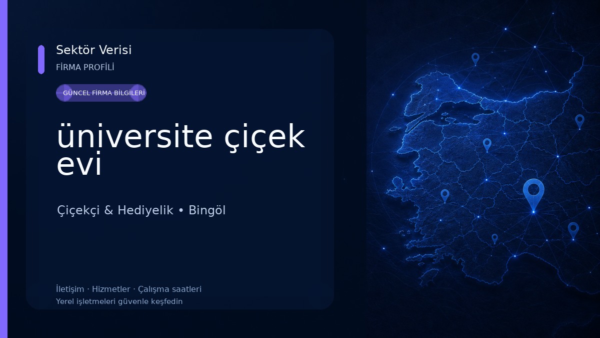 üniversite çiçek evi