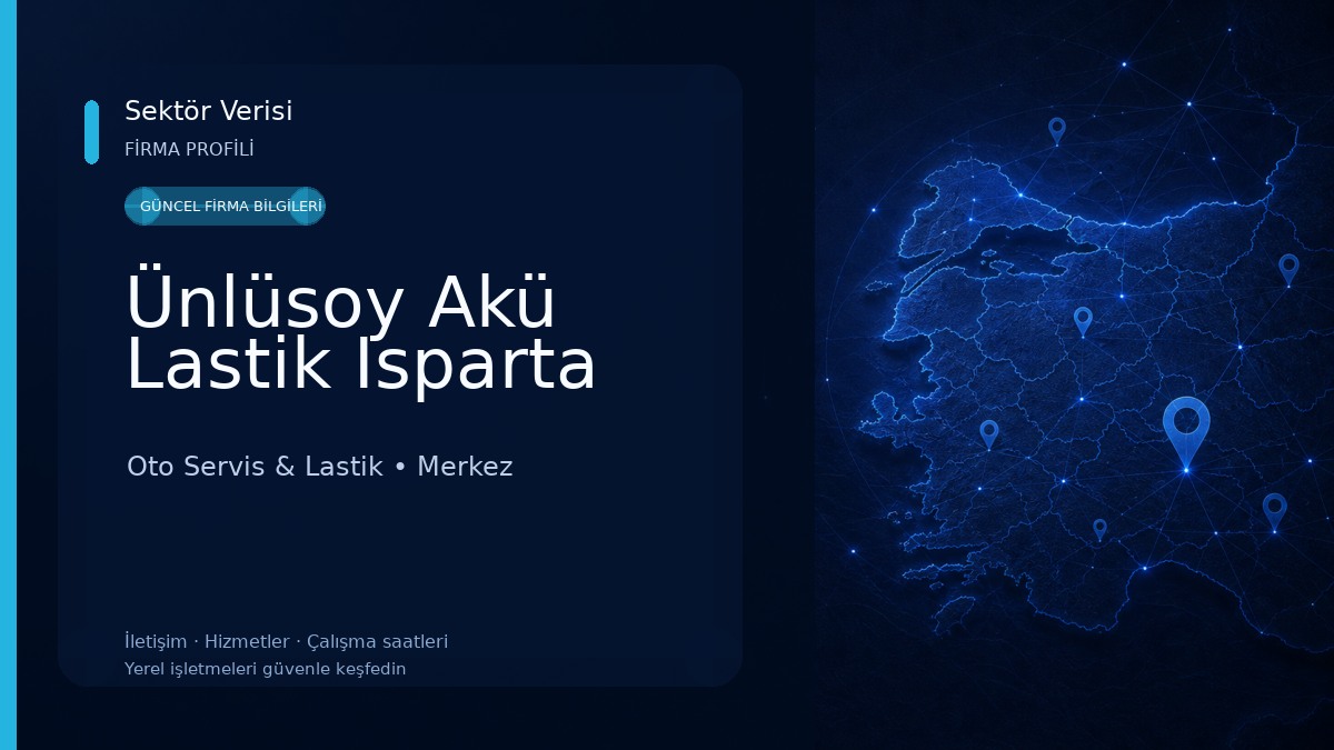 Ünlüsoy Akü Lastik Isparta 