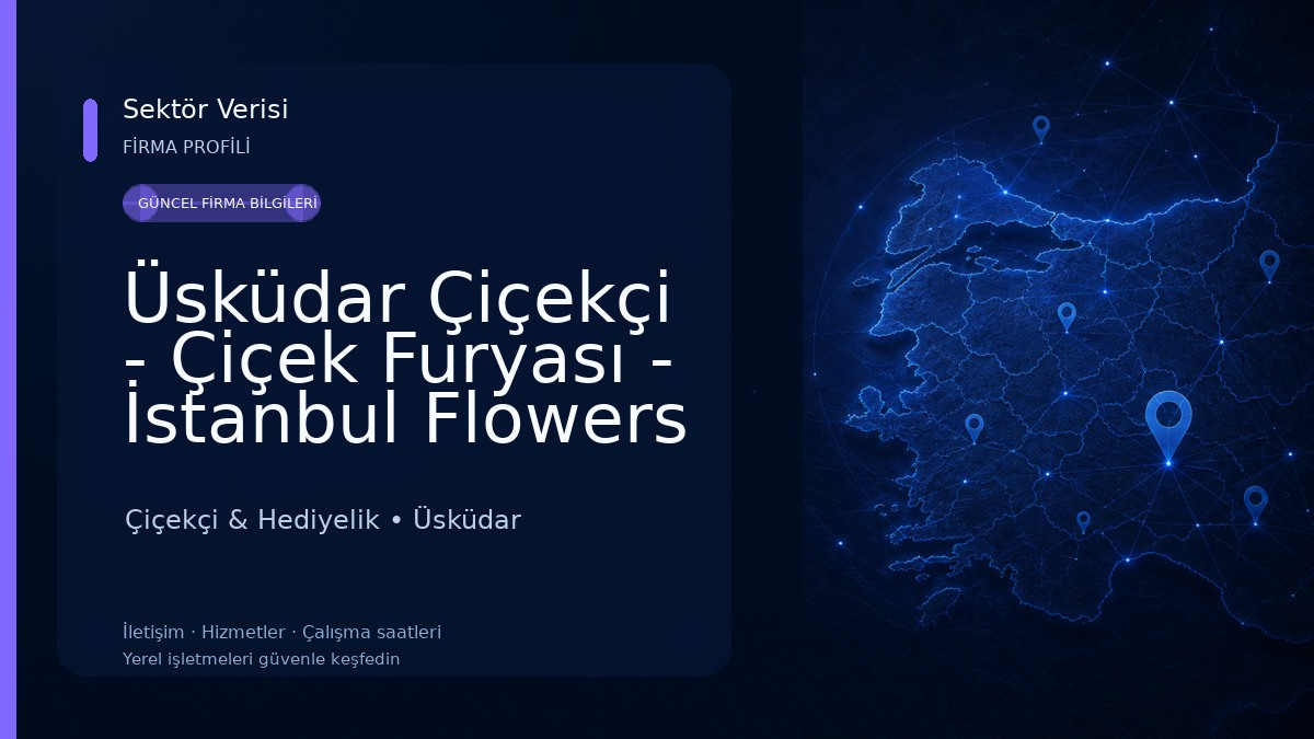 Üsküdar Çiçekçi - Çiçek Furyası - İstanbul Flowers Shop Çiçekçi & Hediyelik