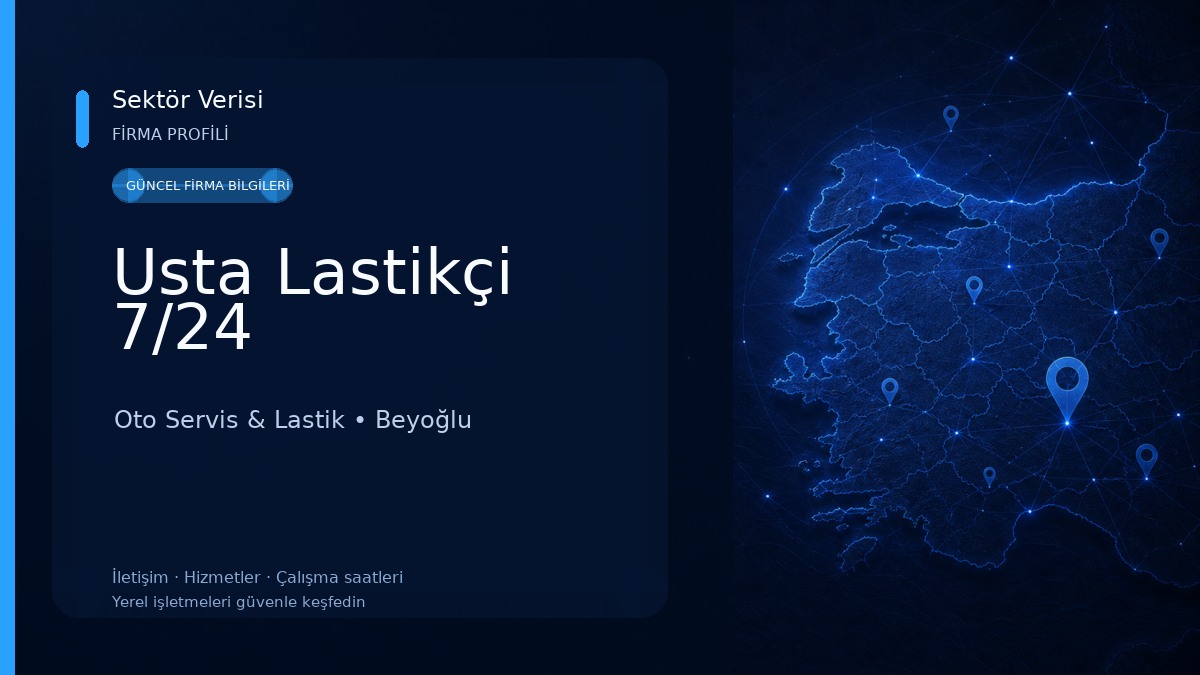 Usta Lastikçi 7/24 Oto Servis & Lastik
