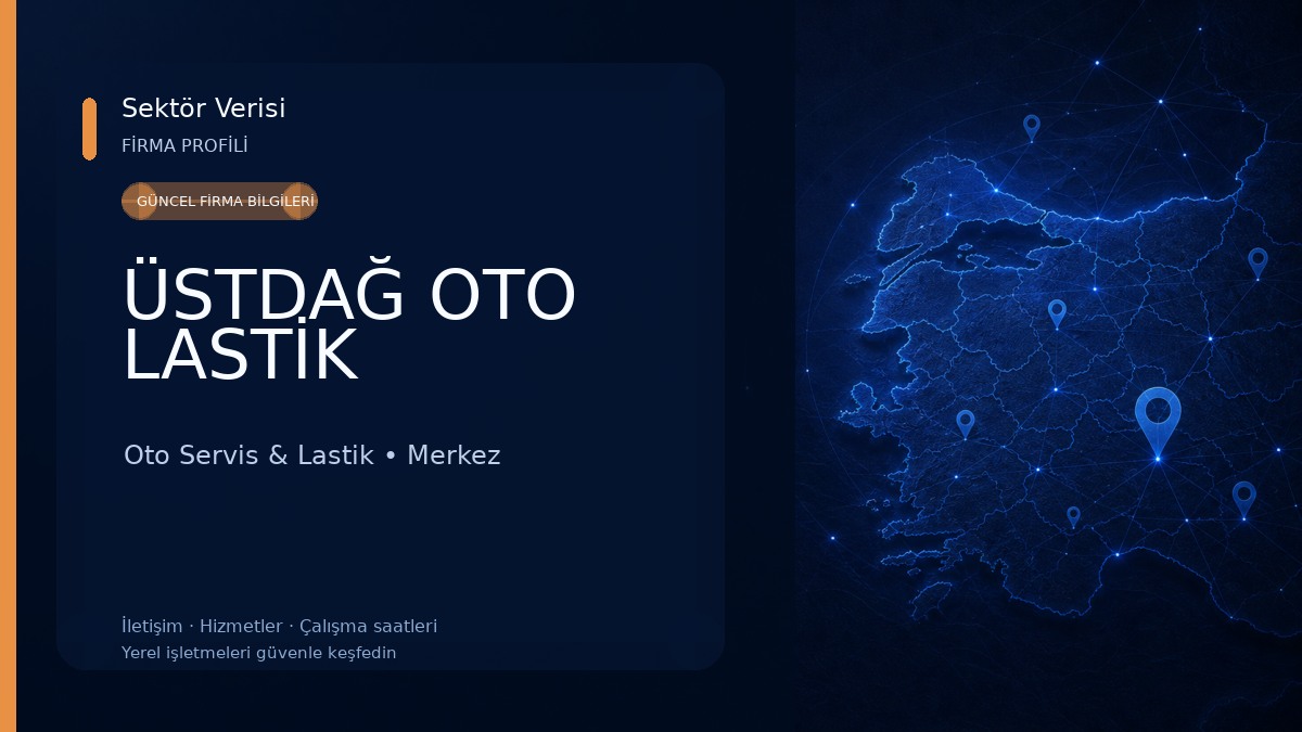 ÜSTDAĞ OTO LASTİK Oto Servis & Lastik