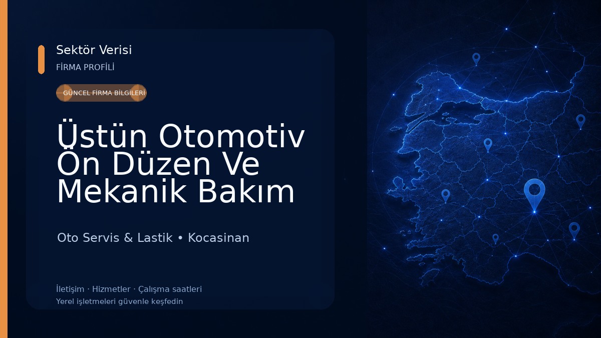 Üstün Otomotiv Ön Düzen Ve Mekanik Bakım Onarım Servisi Ve Rot Balans-Lastik Satış Merkezi Oto Servis & Lastik