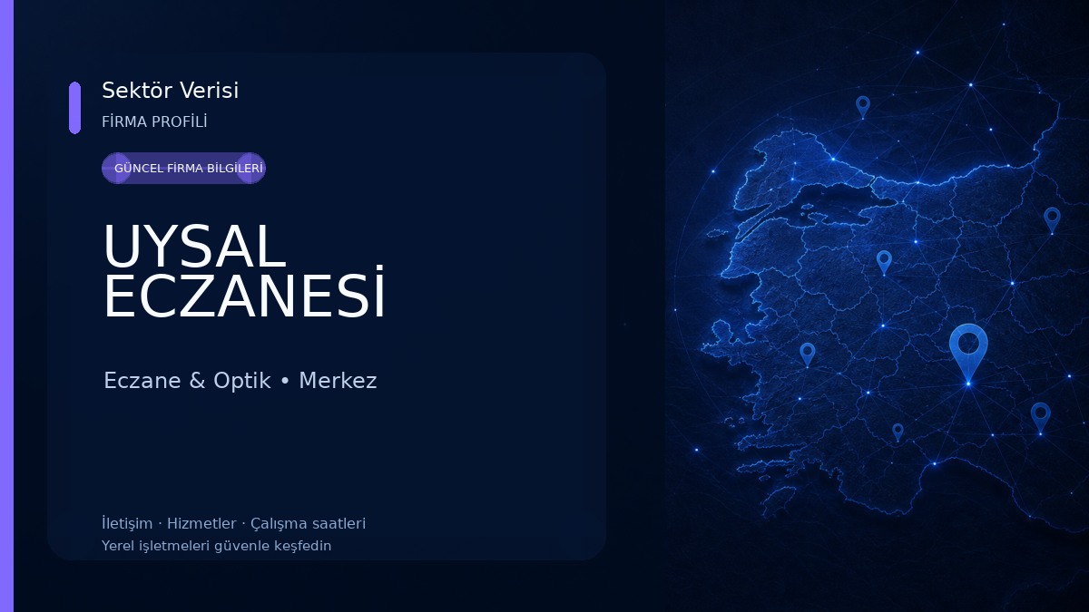 UYSAL ECZANESİ Eczane & Optik