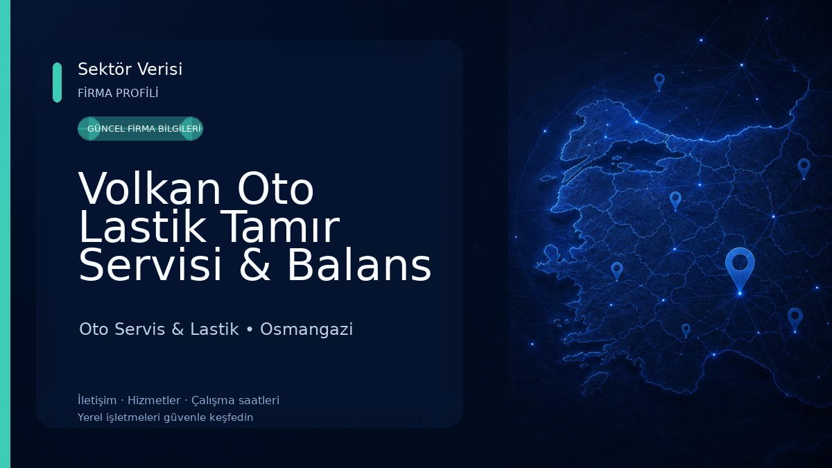 Volkan Oto Lastik Tamır Servisi & Balans Oto Servis & Lastik