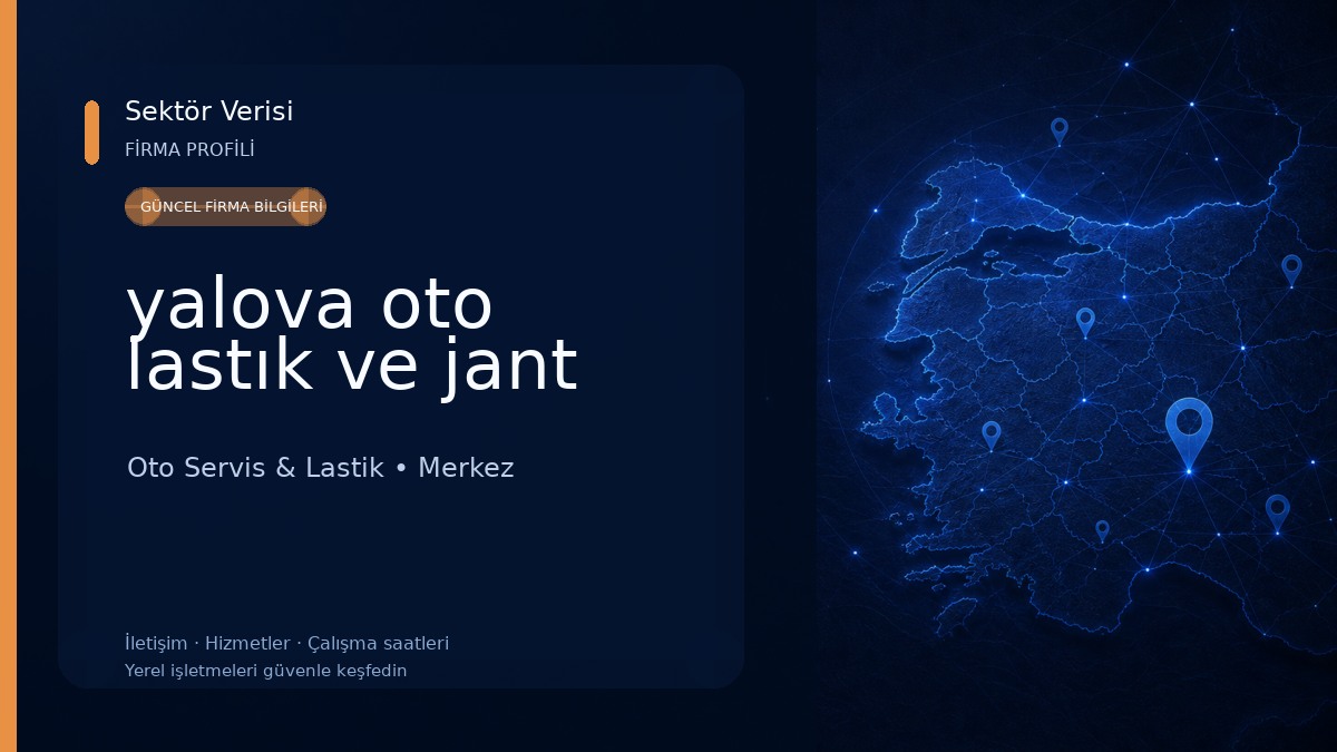 yalova oto lastık ve jant 