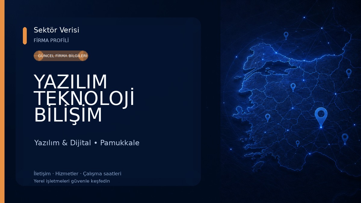 YAZILIM TEKNOLOJİ BİLİŞİM HİZMETLERİ LTD ŞTİ 