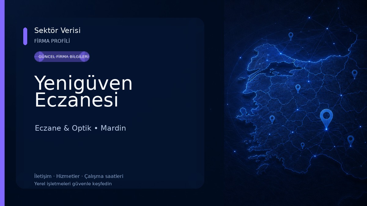 Yenigüven Eczanesi 