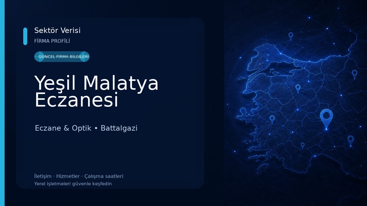 Yeşil Malatya Eczanesi Eczane & Optik
