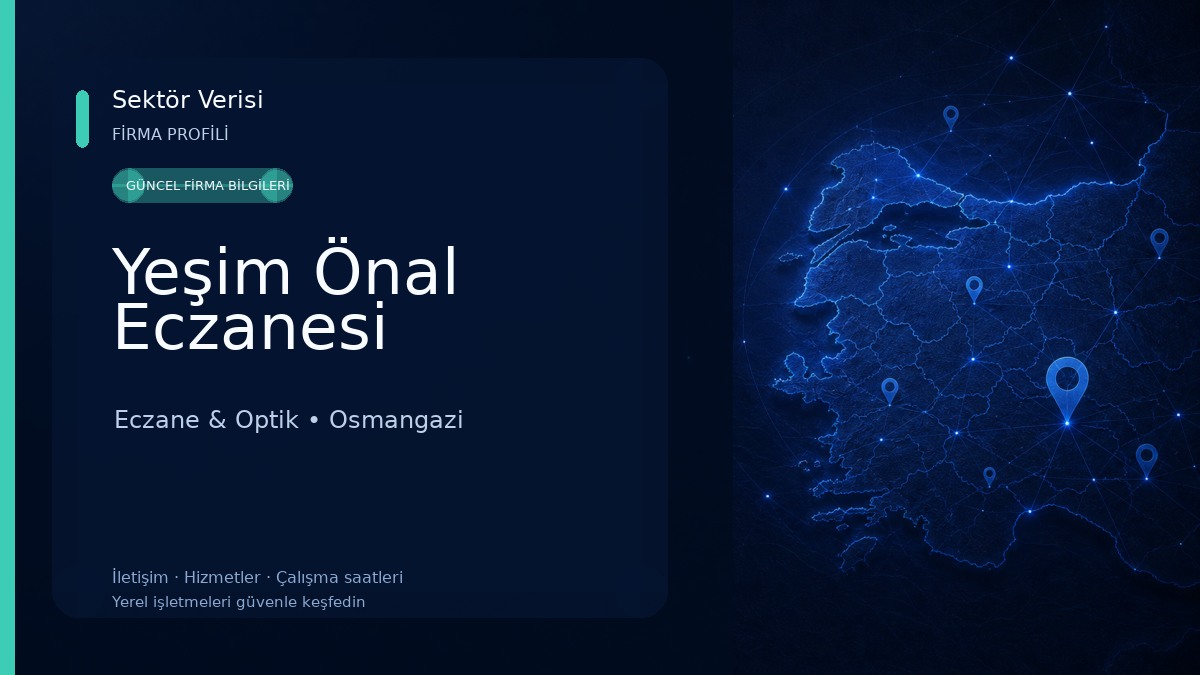 Yeşim Önal Eczanesi Eczane & Optik