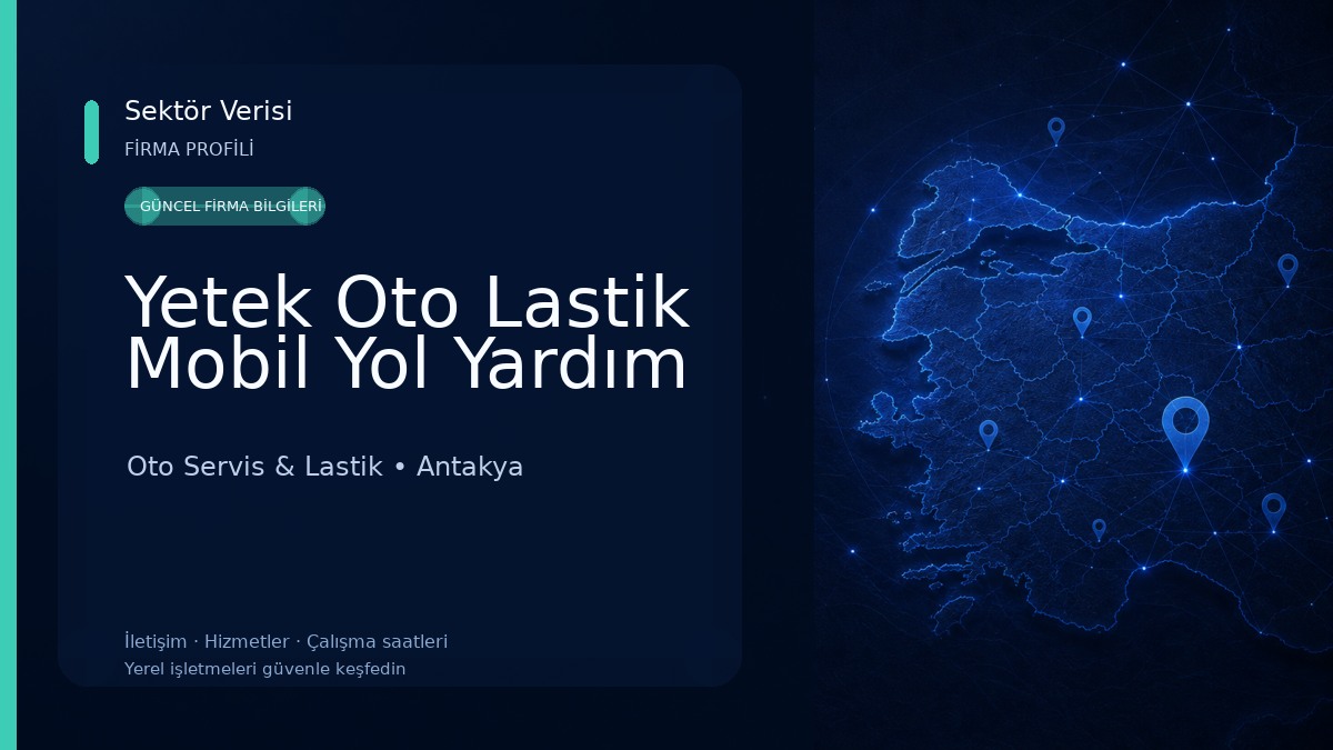 Yetek Oto Lastik Mobil Yol Yardım Oto Servis & Lastik