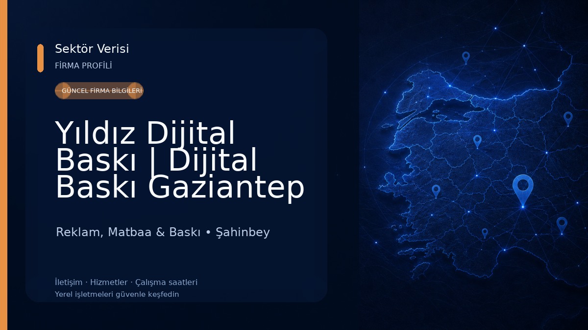 Yıldız Dijital Baskı | Dijital Baskı Gaziantep Reklam, Matbaa & Baskı