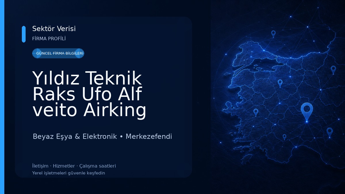 Yıldız Teknik Raks Ufo Alf veito Airking goldmaster elektrikli cihaz tamir ve Servisi Beyaz Eşya & Elektronik