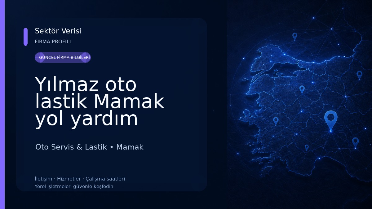 Yılmaz oto lastik Mamak yol yardım Oto Servis & Lastik
