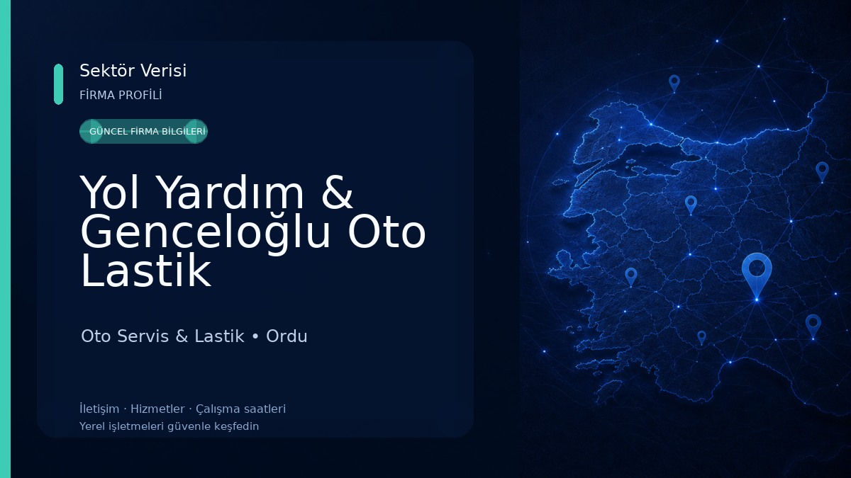 Yol Yardım & Genceloğlu Oto Lastik Oto Servis & Lastik