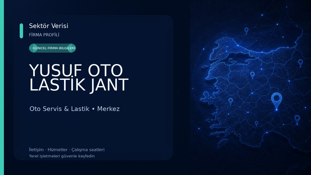 YUSUF OTO LASTİK JANT Oto Servis & Lastik