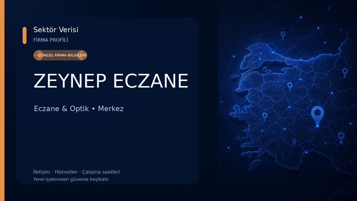 ZEYNEP ECZANE Eczane & Optik