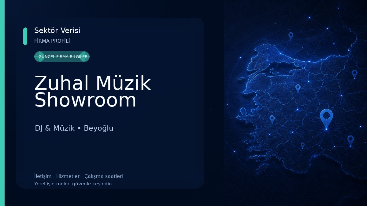 Zuhal Müzik Showroom DJ & Müzik