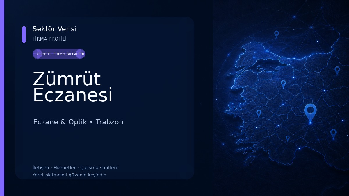 Zümrüt Eczanesi Eczane & Optik